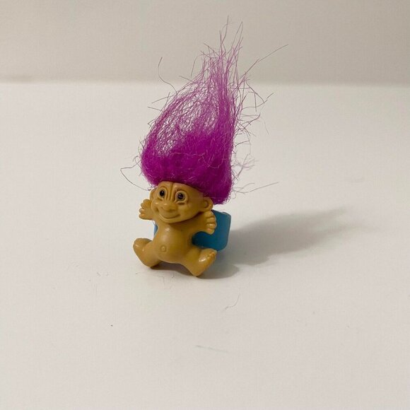 Vintage Russ Troll Doll Ring Troll Dolls - Picture 1 of 16